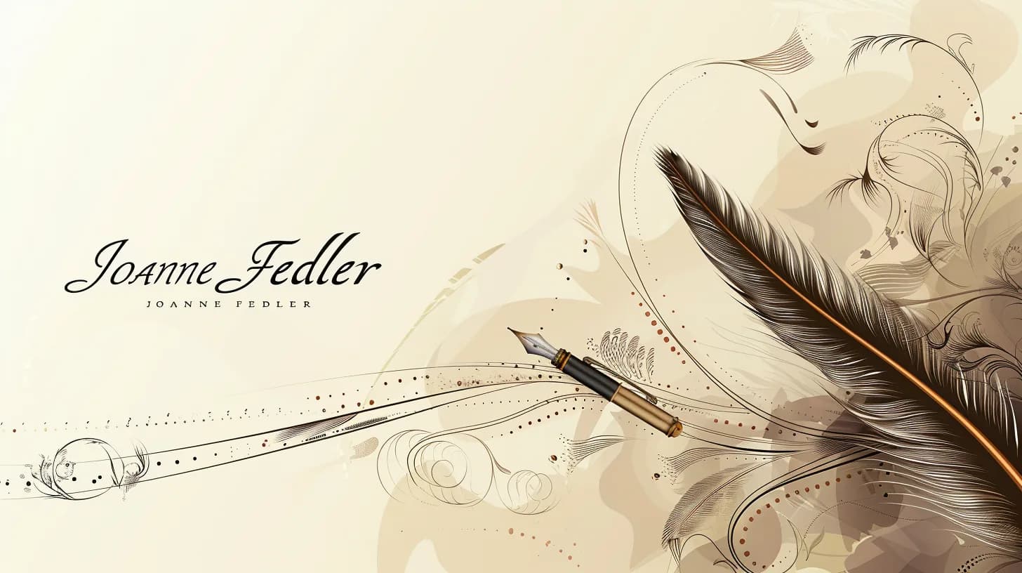 Joanne Fedler - Author Platform project preview